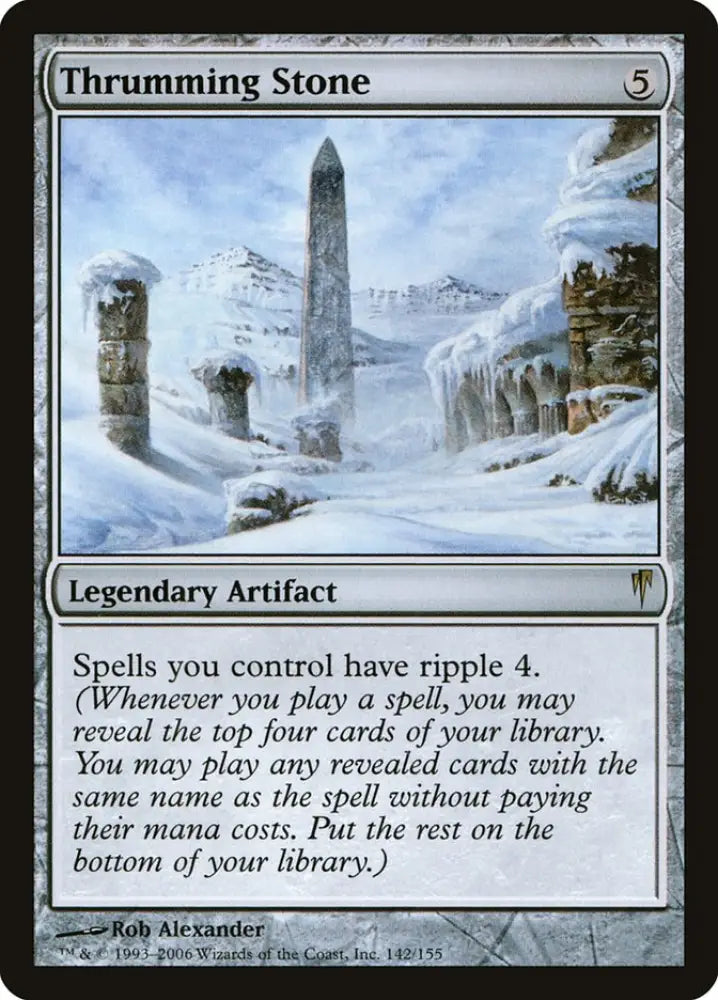 Thrumming Stone [Coldsnap] - MTG Single