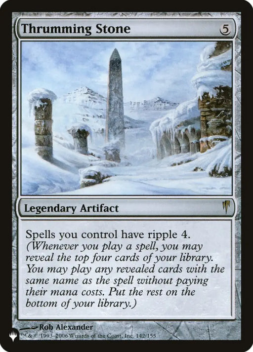 Thrumming Stone [The List] - MTG Single
