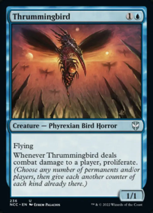Thrummingbird [Streets of New Capenna Commander] - MTG Single