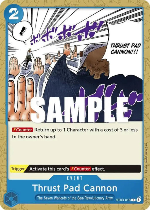 Thrust Pad Cannon (ST03-016) [Starter Deck 3: The Seven Warlords of The Sea]