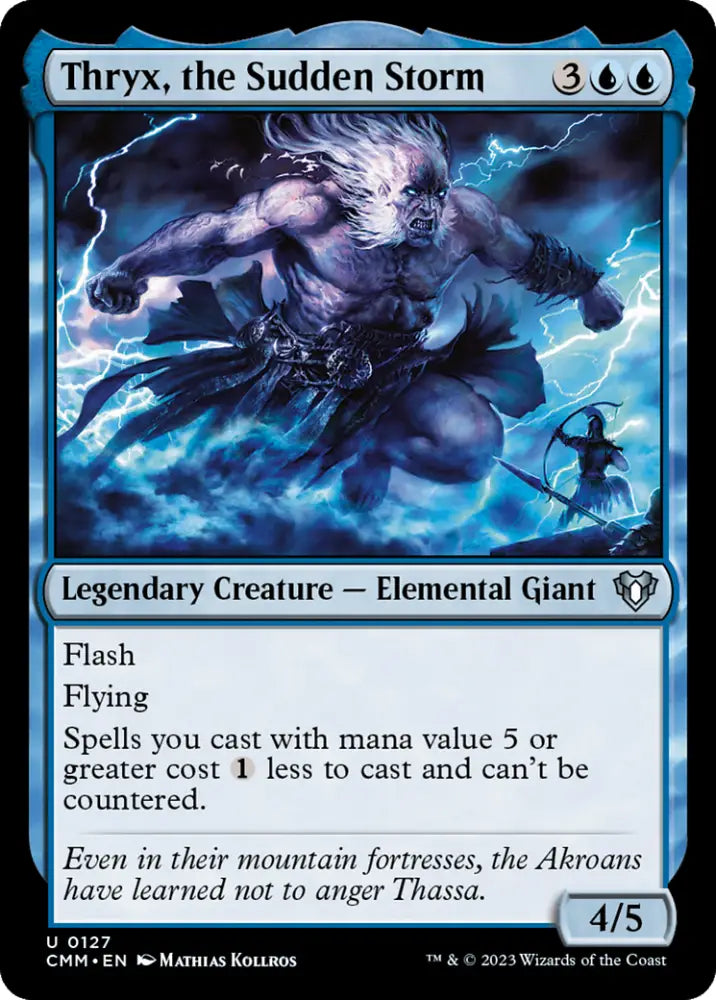Thryx the Sudden Storm [Commander Masters] - MTG Single