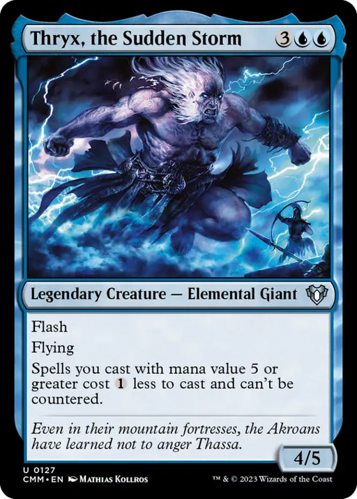 Thryx the Sudden Storm [Commander Masters] - MTG Single