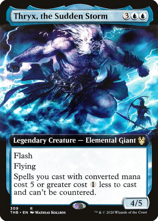 Thryx the Sudden Storm (Extended Art) [Theros Beyond Death] - MTG Single