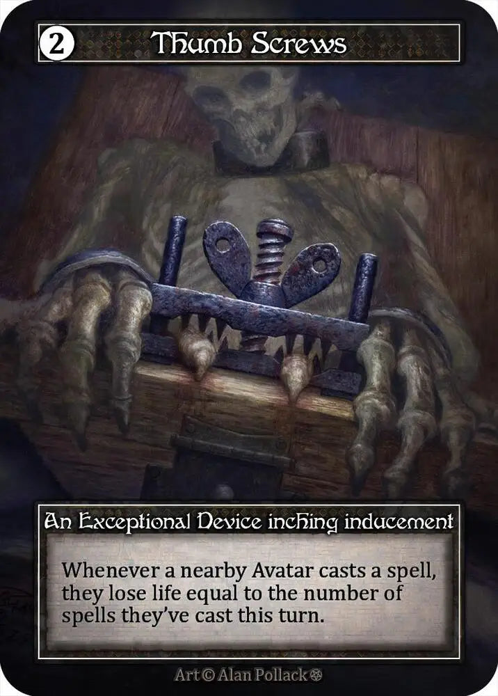 Thumb Screws (Foil) [Gothic]