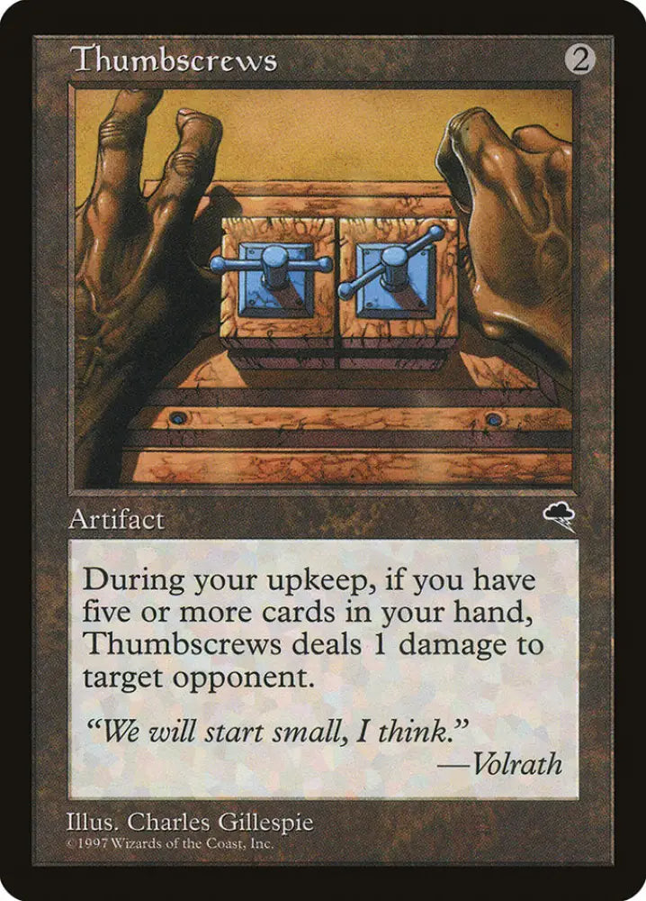Thumbscrews [Tempest] - MTG Single