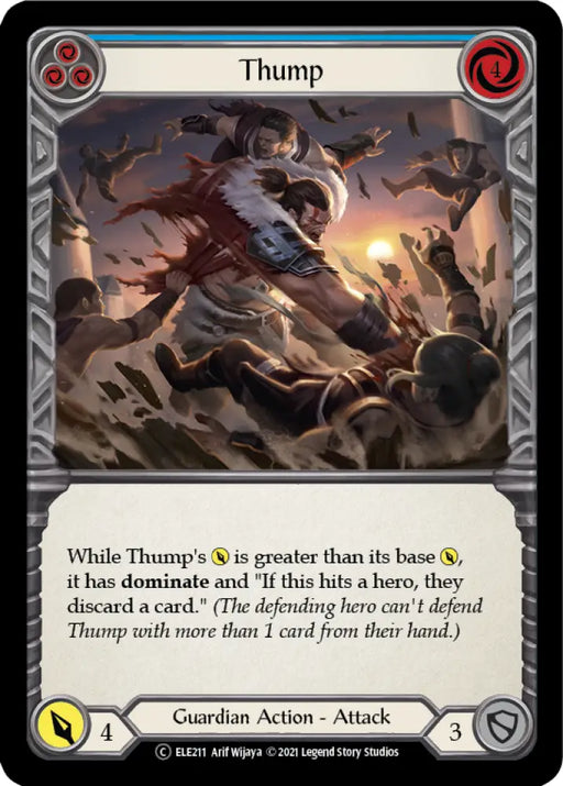 Thump (Blue) [Tales of Aria Unlimited] Unlimited Normal - Flesh And Blood Single