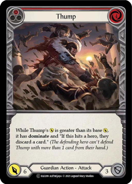 Thump (Red) [Tales of Aria Unlimited] Unlimited Normal - Flesh And Blood Single