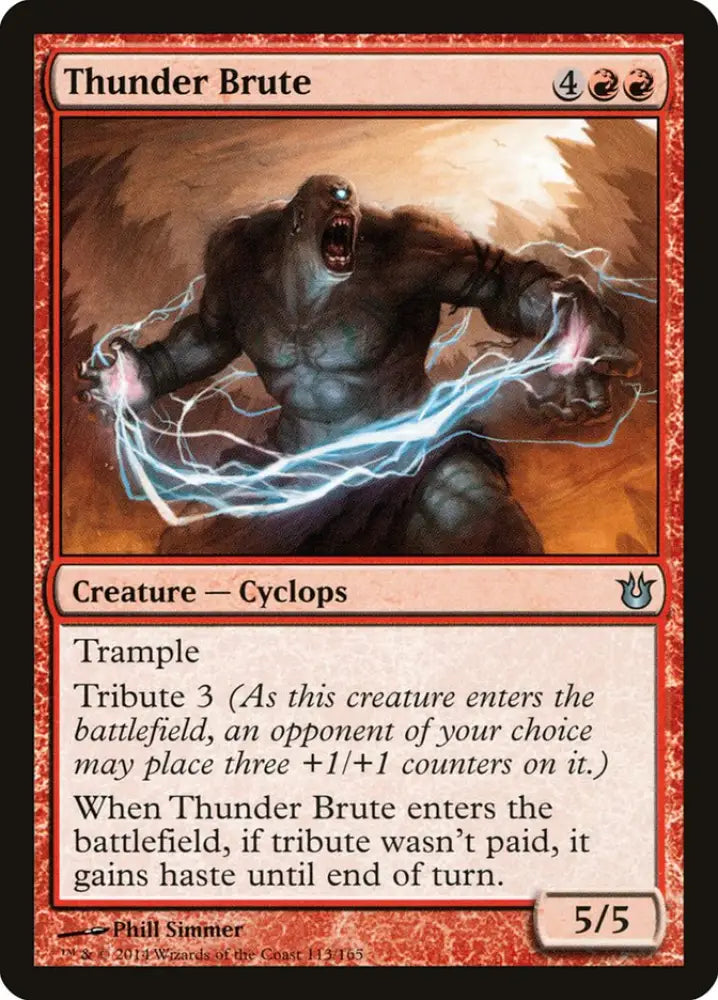 Thunder Brute [Born of the Gods] - MTG Single
