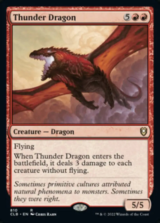 Thunder Dragon [Commander Legends: Battle for Baldur’s Gate] - MTG Single