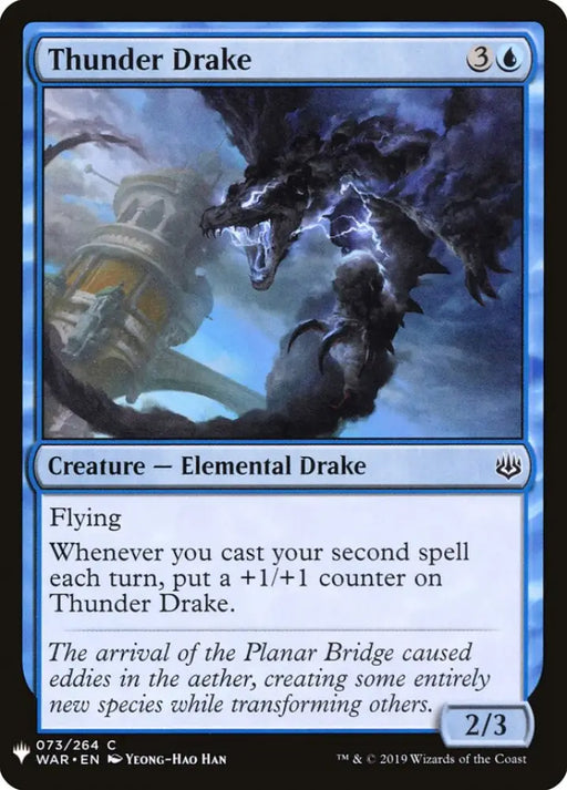 Thunder Drake [Mystery Booster] - MTG Single