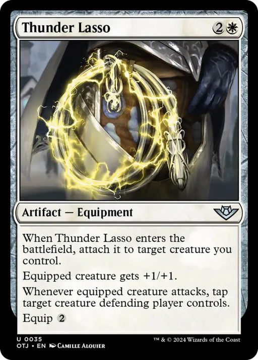 Thunder Lasso [Outlaws of Thunder Junction] - MTG Single