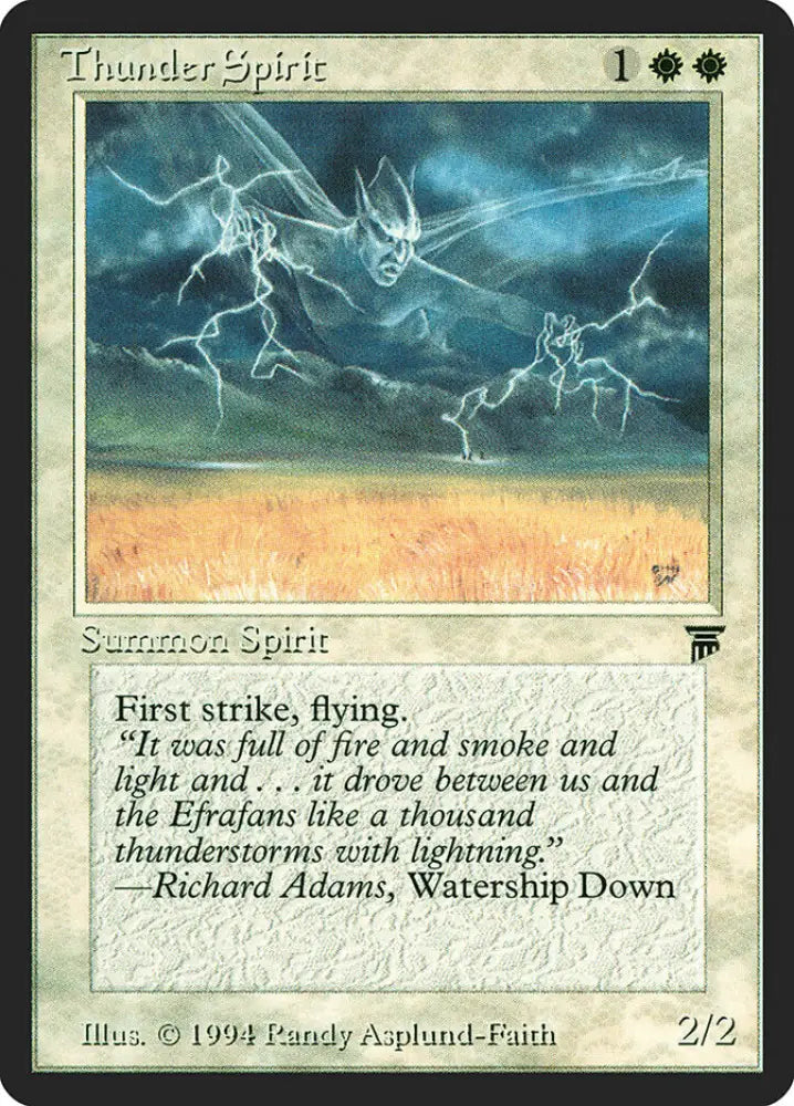 Thunder Spirit [Legends] - MTG Single