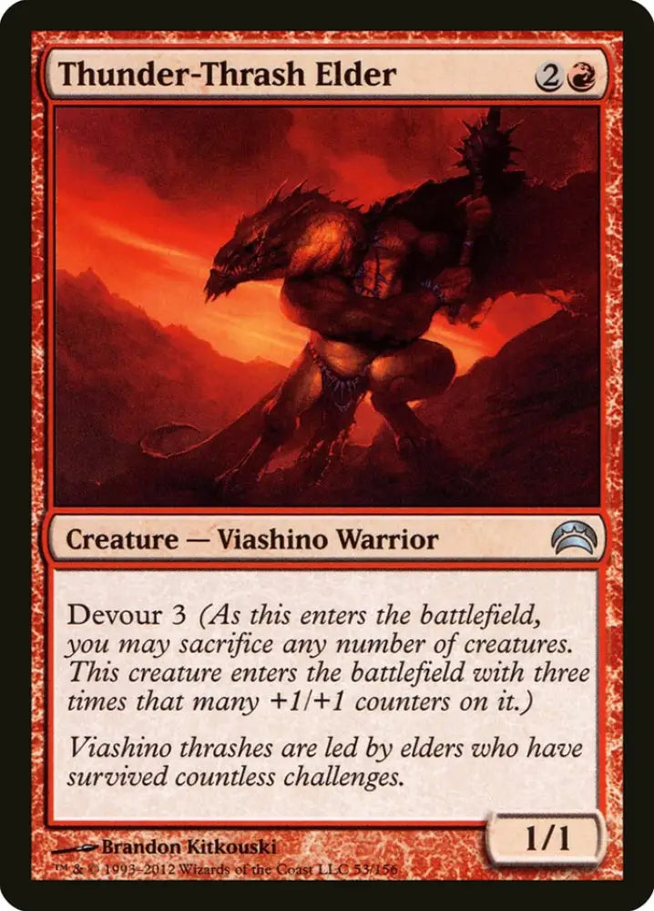 Thunder-Thrash Elder [Planechase 2012] - MTG Single