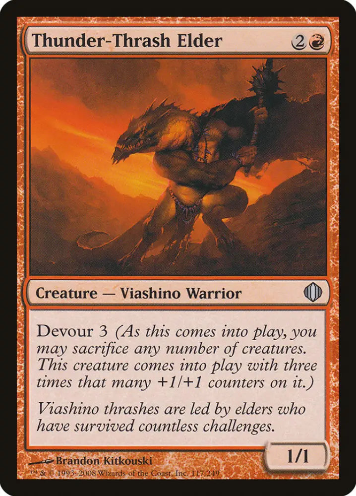 Thunder-Thrash Elder [Shards of Alara] - MTG Single