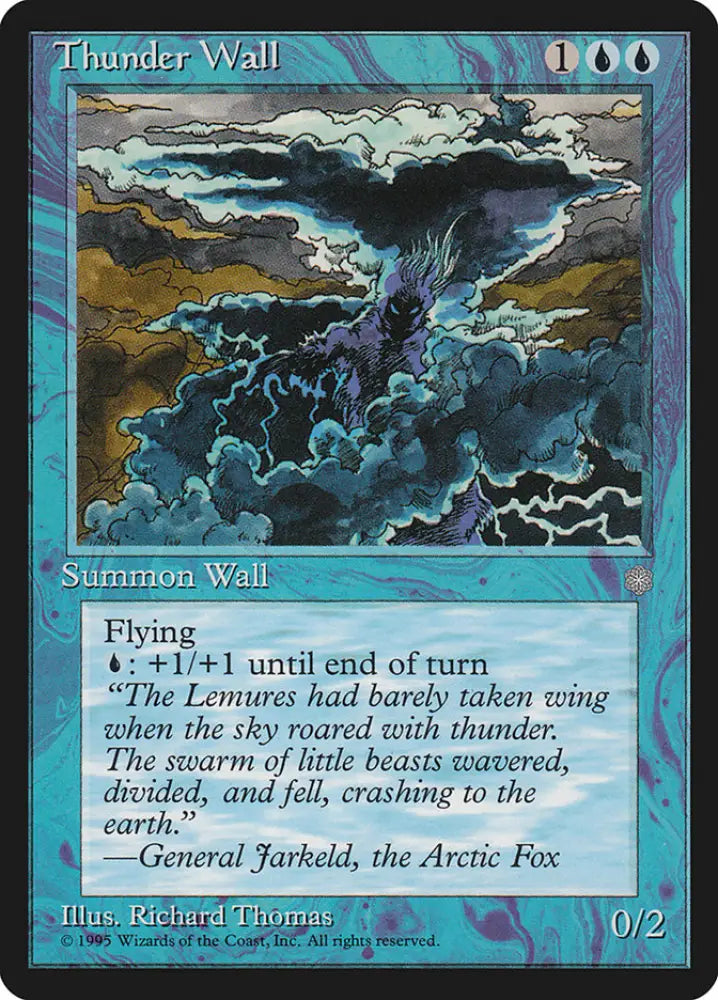 Thunder Wall [Ice Age] - MTG Single