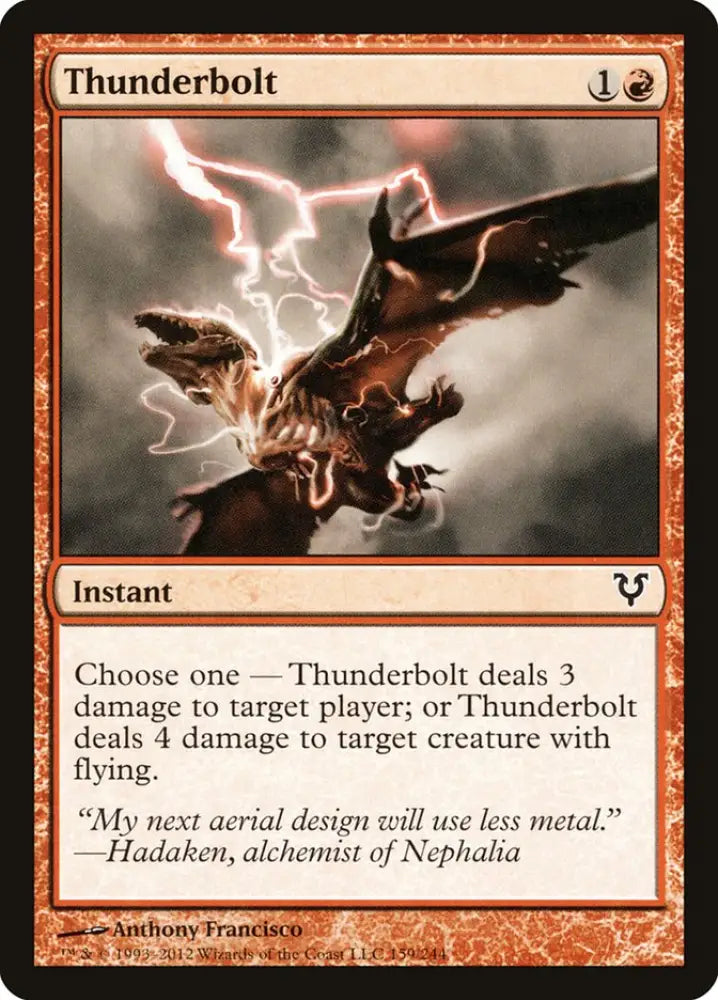 Thunderbolt [Avacyn Restored] - MTG Single
