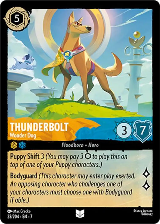 Thunderbolt - Wonder Dog (23/204) [Archazia’s Island] - Lorcana Single