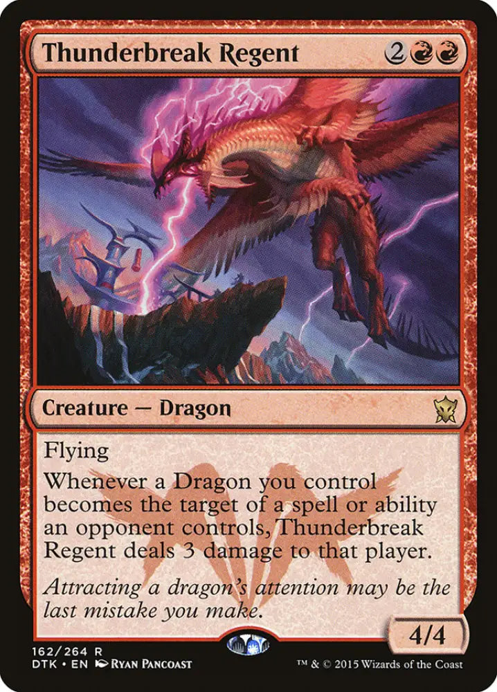 Thunderbreak Regent [Dragons of Tarkir] - MTG Single