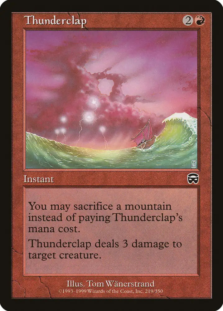 Thunderclap [Mercadian Masques] - MTG Single