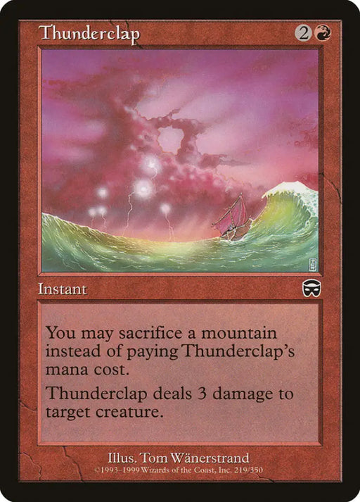 Thunderclap [Mercadian Masques] - MTG Single