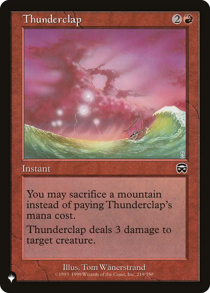 Thunderclap [The List] - MTG Single