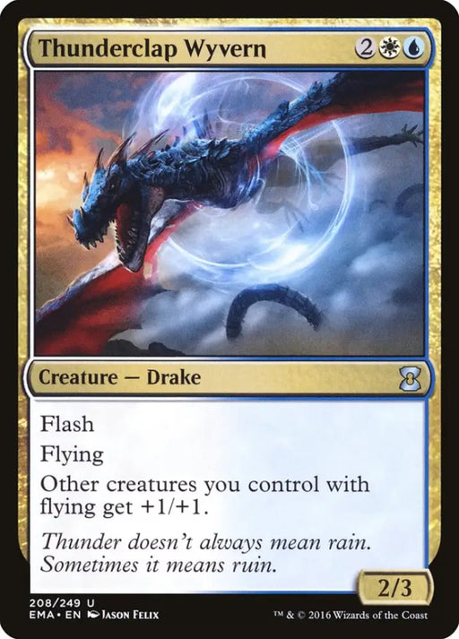 Thunderclap Wyvern [Eternal Masters] - MTG Single