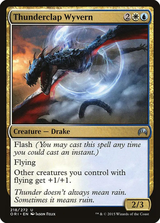 Thunderclap Wyvern [Magic Origins] - MTG Single
