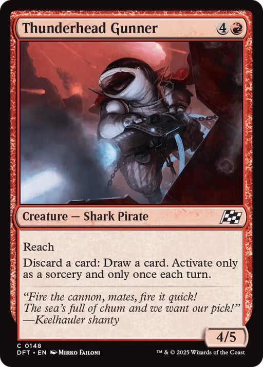 Thunderhead Gunner [Aetherdrift] - MTG Single