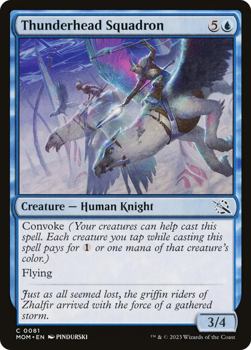 Thunderhead Squadron [March of the Machine] - MTG Single
