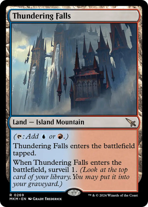 Thundering Falls [Murders at Karlov Manor] - MTG Single