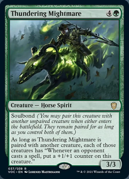 Thundering Mightmare [Innistrad: Crimson Vow Commander] - MTG Single