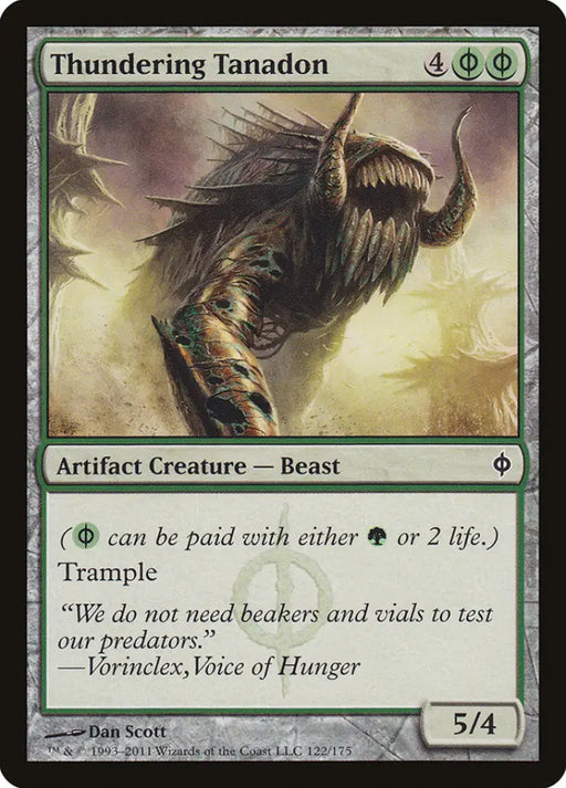 Thundering Tanadon [New Phyrexia] - MTG Single