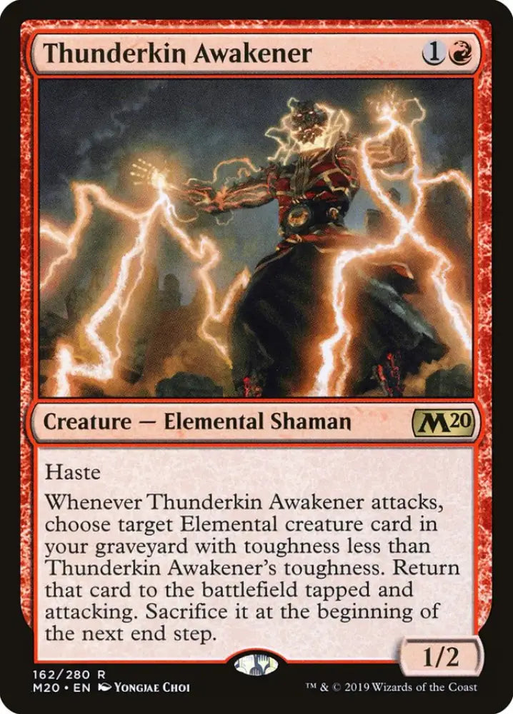 Thunderkin Awakener [Core Set 2020] - MTG Single