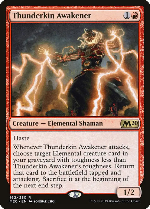 Thunderkin Awakener [Core Set 2020] - MTG Single