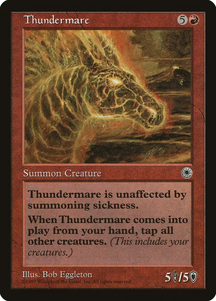Thundermare [Portal] - MTG Single