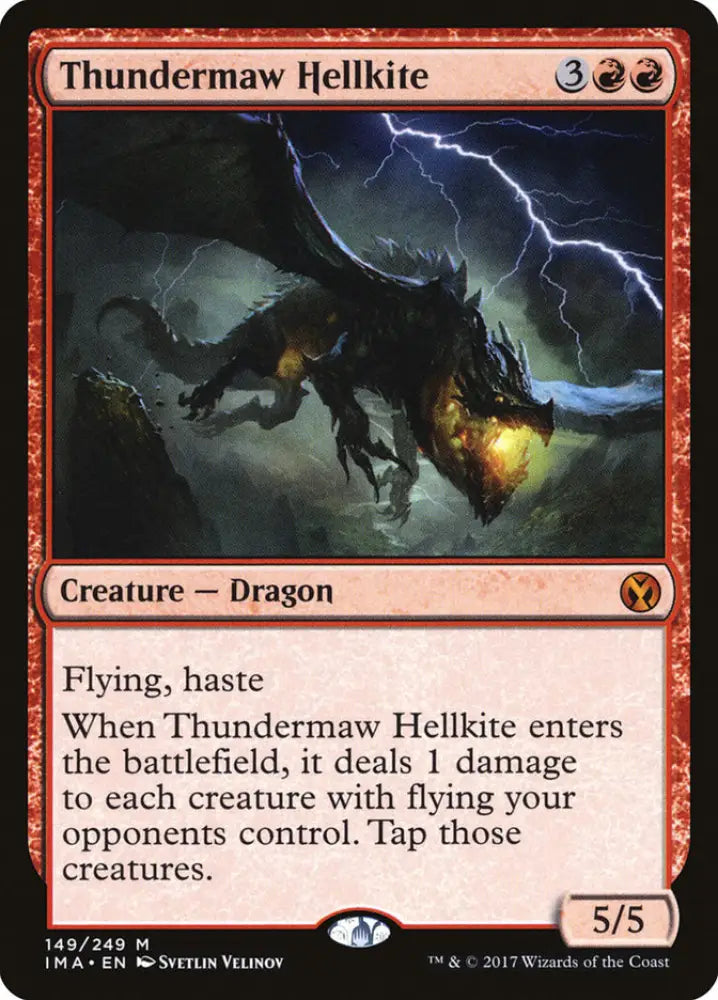 Thundermaw Hellkite [Iconic Masters] - MTG Single