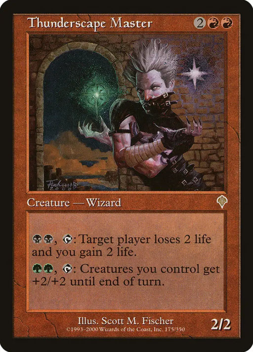 Thunderscape Master [Invasion] - MTG Single