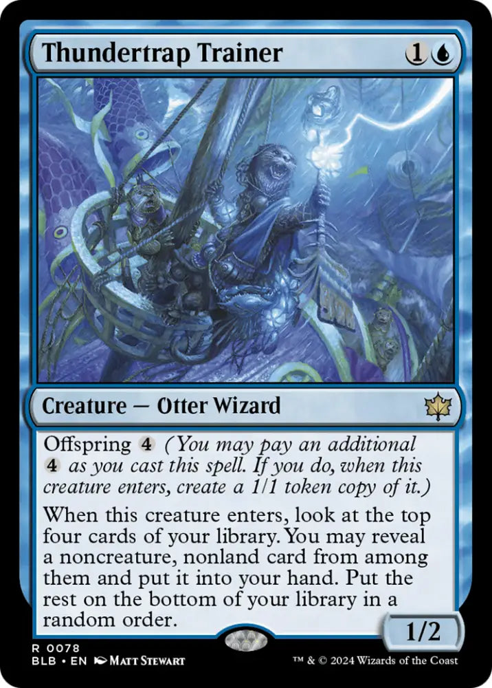 Thundertrap Trainer [Bloomburrow] - MTG Single