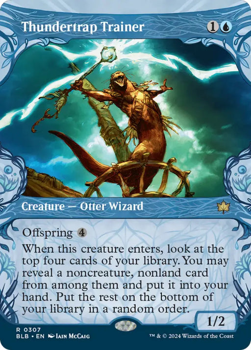 Thundertrap Trainer (Showcase) [Bloomburrow] - MTG Single