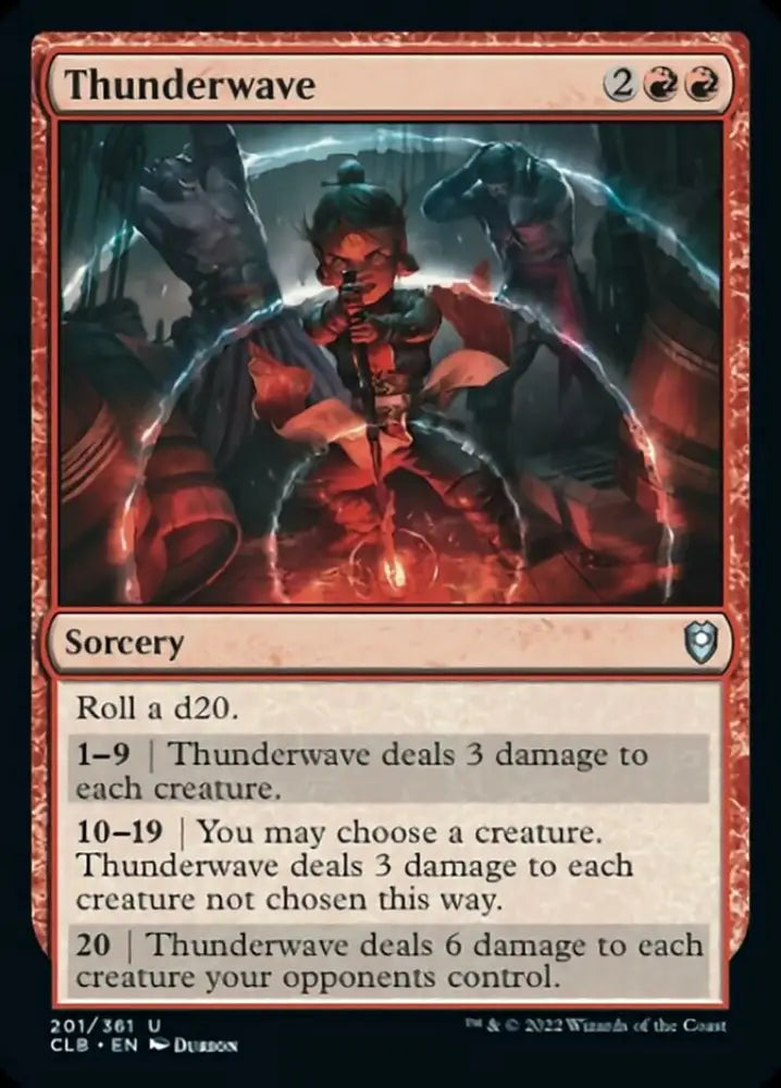 Thunderwave [Commander Legends: Battle for Baldur’s Gate] - MTG Single
