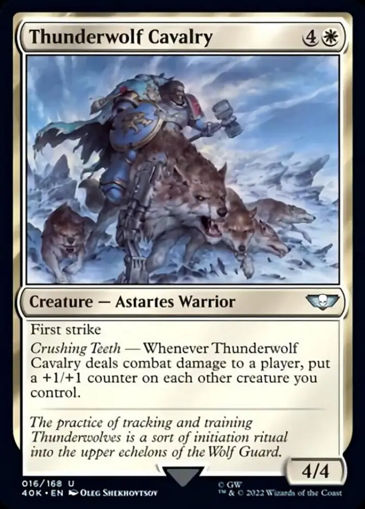 Thunderwolf Cavalry [Warhammer 40,000] - MTG Single