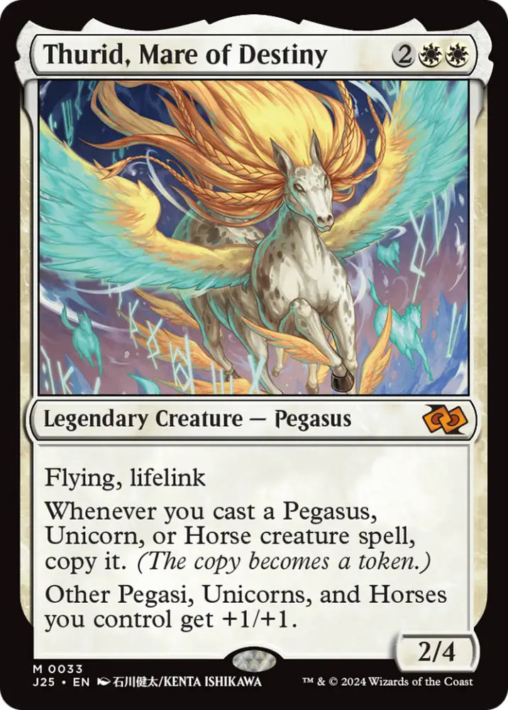 Thurid Mare of Destiny (Anime) [Foundations Jumpstart] - MTG Single
