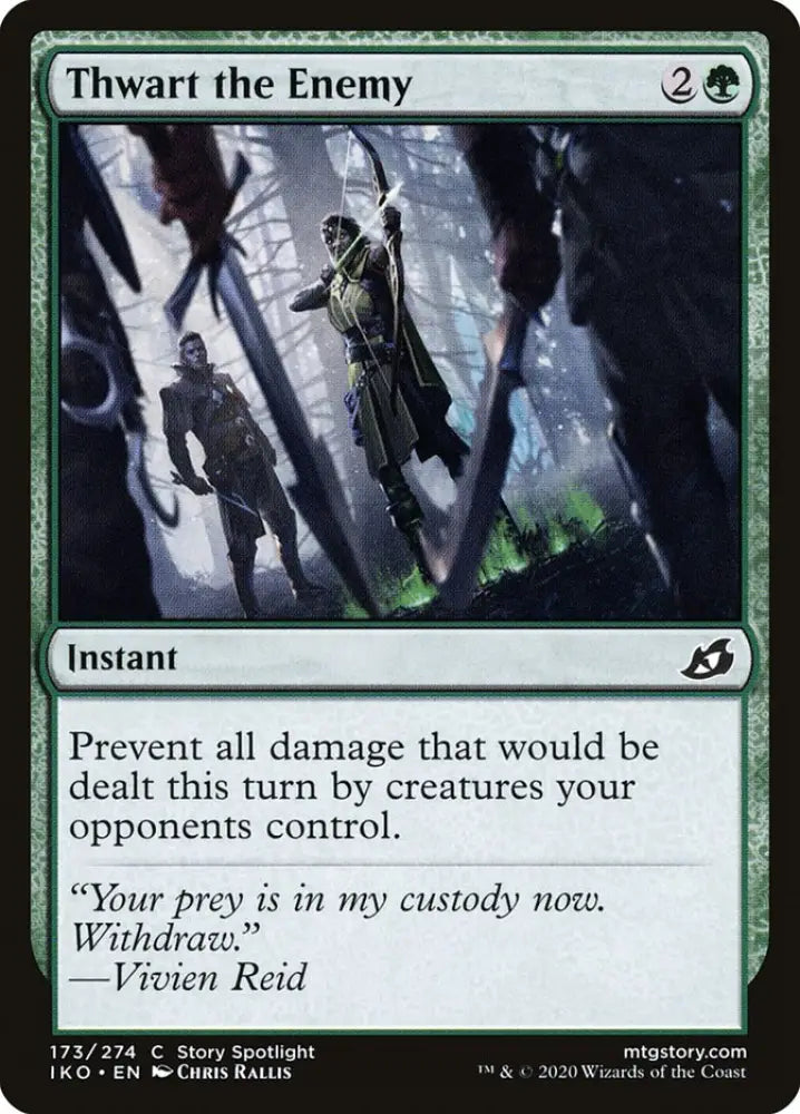 Thwart the Enemy [Ikoria: Lair of Behemoths] - MTG Single