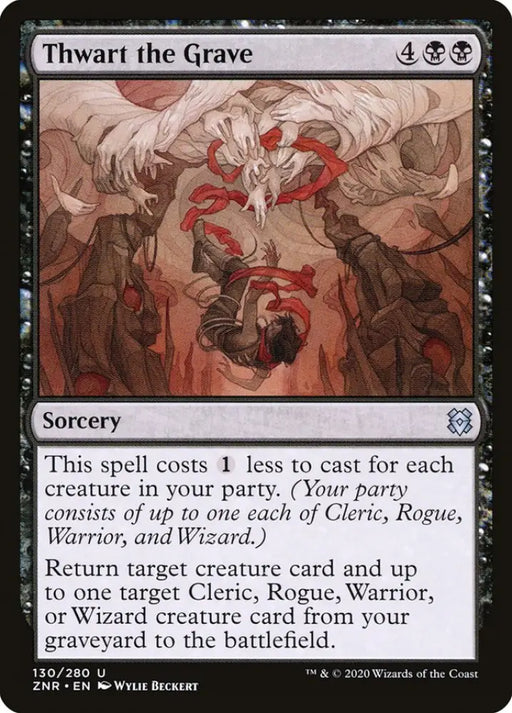 Thwart the Grave [Zendikar Rising] - MTG Single