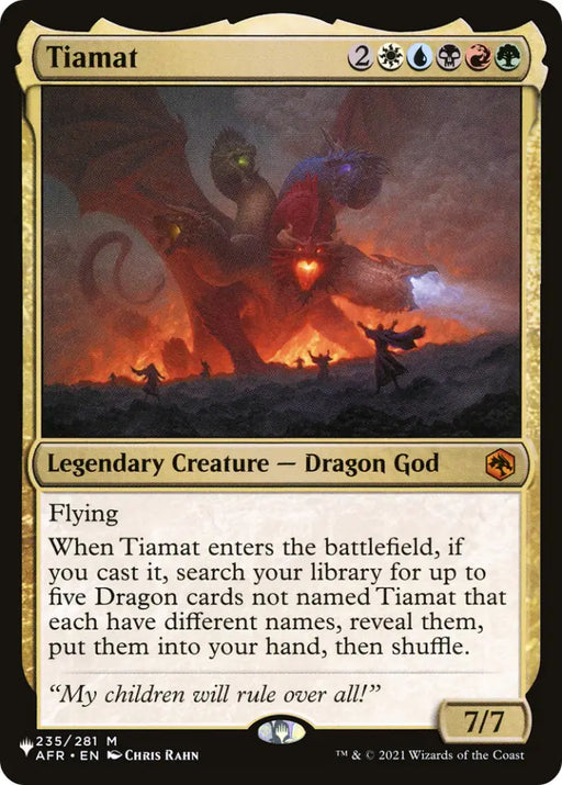 Tiamat [The List] - MTG Single