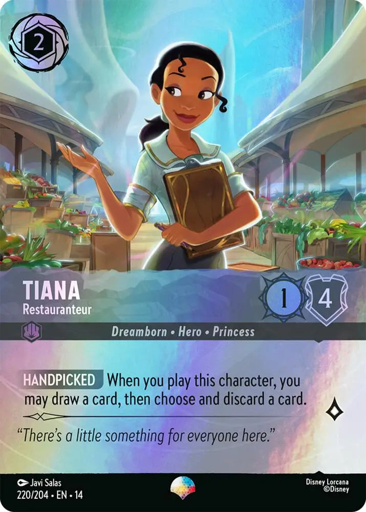 Tiana - Restauranteur (Epic) (220/204) [Hyperia City]