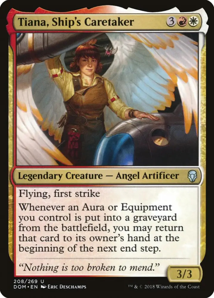 Tiana Ship’s Caretaker [Dominaria] - MTG Single