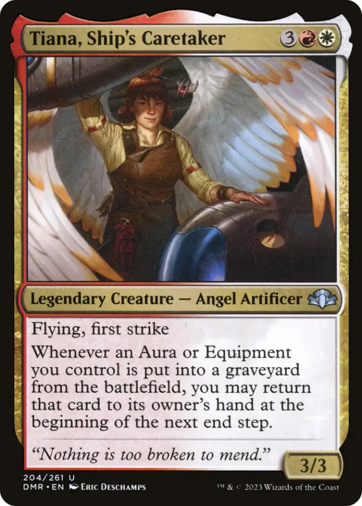 Tiana Ship’s Caretaker [Dominaria Remastered] - MTG Single