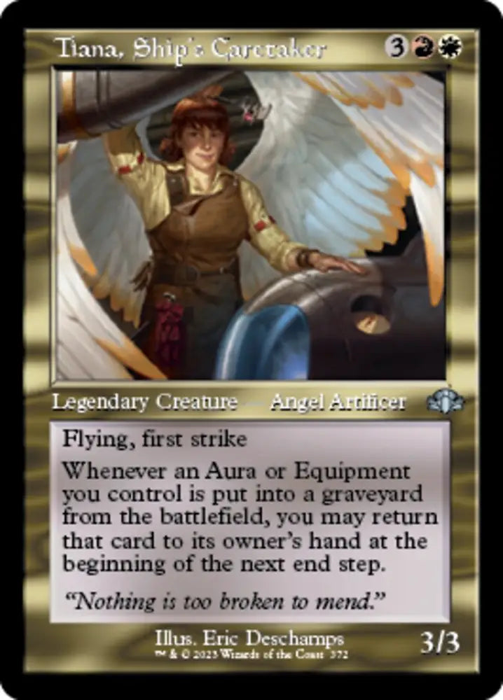 Tiana Ship’s Caretaker (Retro) [Dominaria Remastered] - MTG Single