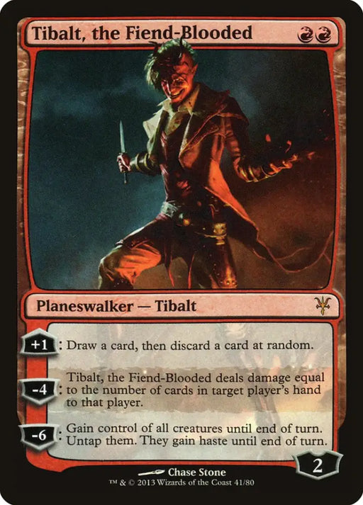 Tibalt the Fiend-Blooded [Duel Decks: Sorin vs. Tibalt] - MTG Single